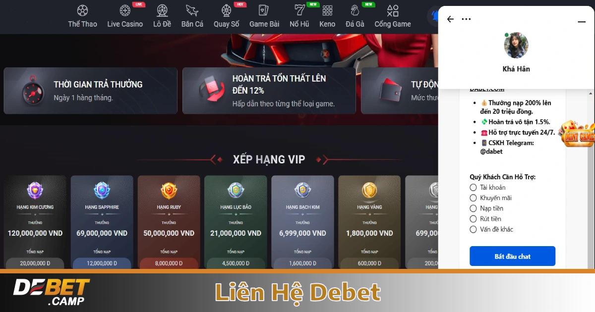 Live chat & hỗ trợ trực tuyến nhanh nhất